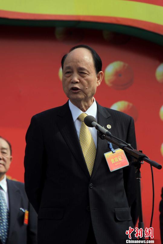 第十五屆菜博會開幕林中森推介“臺灣館” 第十五屆菜博會開幕林中森推介“臺灣館”