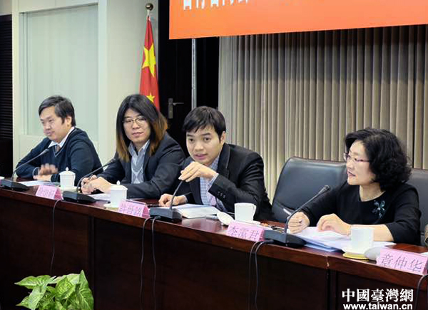 北京大學國際關係學院博士生許晉銘說，兩岸有共同的文化基礎，臺灣青年應當充分發揮締結兩岸關係橋梁的力量