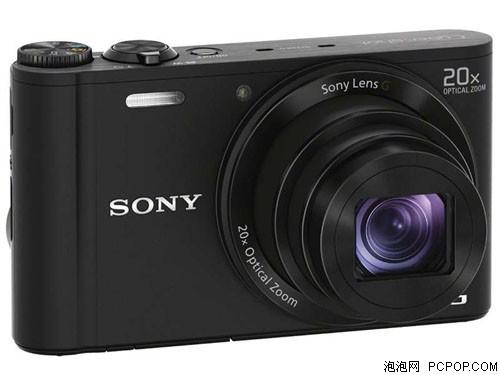 索尼WX300 數碼相機 黑色(1820萬像素 3英寸液晶屏 20倍光學變焦 WiFi傳輸)數碼相機