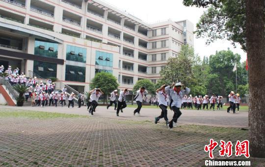 中國首次基于地震預警的政府應急演練在蓉舉行