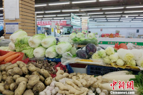 超市里的蔬菜。<a target='_blank' href='http://big5.arats.com.cn/gate/big5/www.chinanews.com/' _fcksavedurl='http://big5.arats.com.cn/gate/big5/www.chinanews.com/' ></table><p  align=
