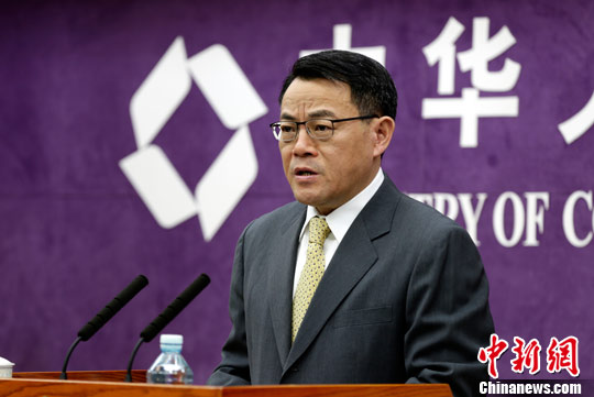 資料圖：商務部新聞發言人孫繼文。<a target='_blank' href='http://big5.arats.com.cn/gate/big5/www.chinanews.com/' _fcksavedurl='http://big5.arats.com.cn/gate/big5/www.chinanews.com/'></table><p  align=