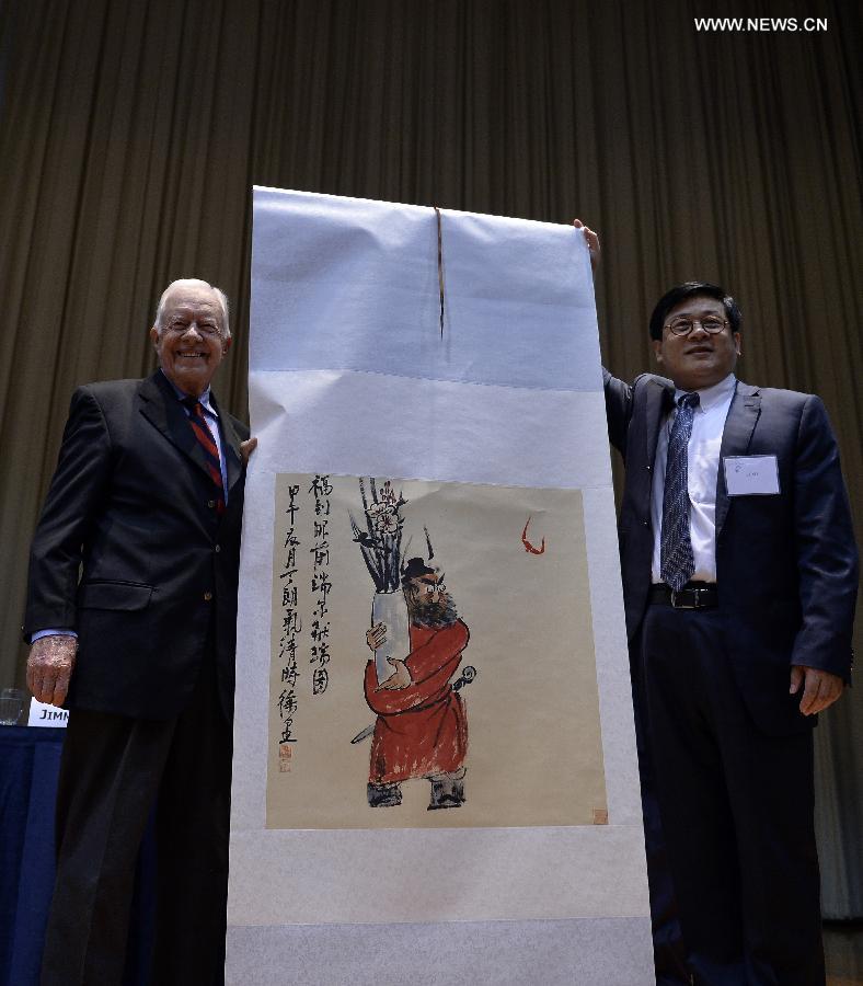 US-ATLANTA-ART EXHIBITION-CHINA-CARTER US-ATLANTA-ART EXHIBITION-CHINA-CARTER