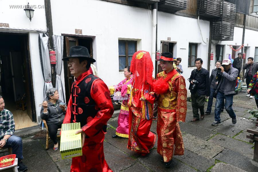 #CHINA-HANGZHOU-TRADITIONAL WEDDING (CN)