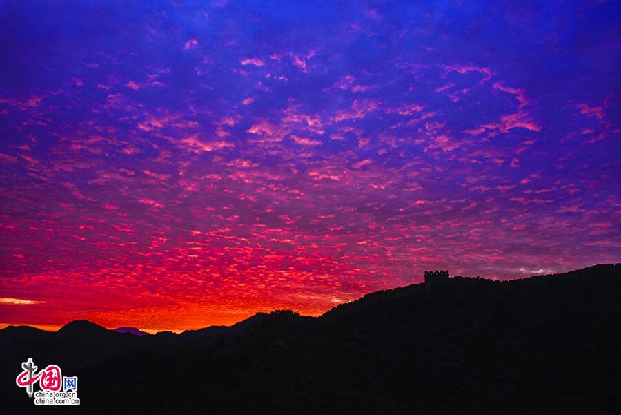 Magnificant views of Jinshanling Great Wall