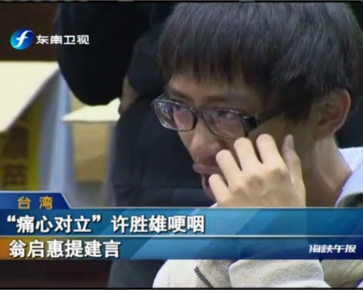 “痛心對立”許勝雄哽咽 翁啟惠提建言