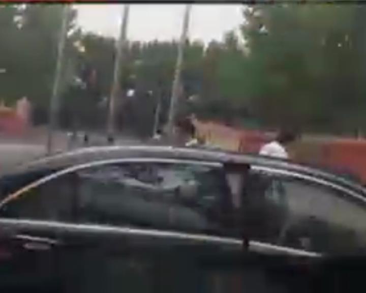 苗圃產後出行  孩子他爹現身？