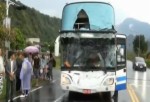 臺灣阿里山遊覽車追撞造成9名大陸遊客輕傷