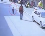 上海：父親熟睡 三歲男童溜出門