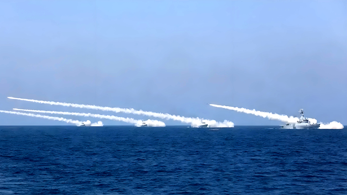 臺軍方10月將舉行三項操演 國臺辦:裝腔作勢、吹哨壯膽_副本.jpg