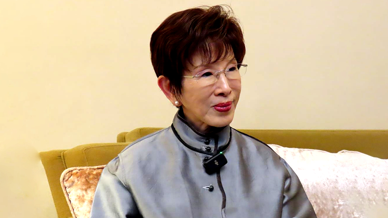 洪秀柱發文痛批高市早苗和賴清德是“兩股危險力量”