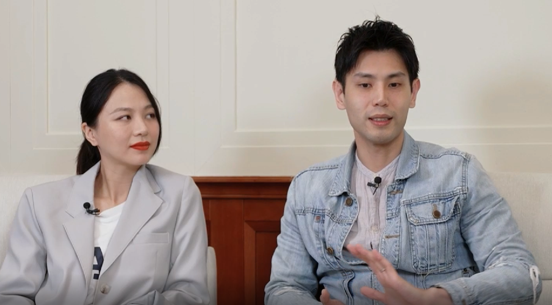 兩岸演員夫妻任思齊和彭高唱講述相戀故事：懷揣夢想的臺青趕快來！圖片