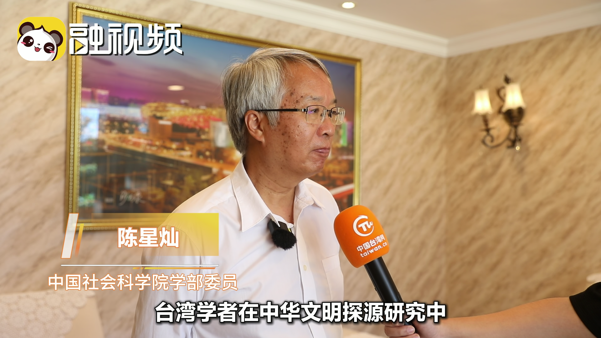 陳星燦：兩岸文化同屬中華文明起源發展的一部分