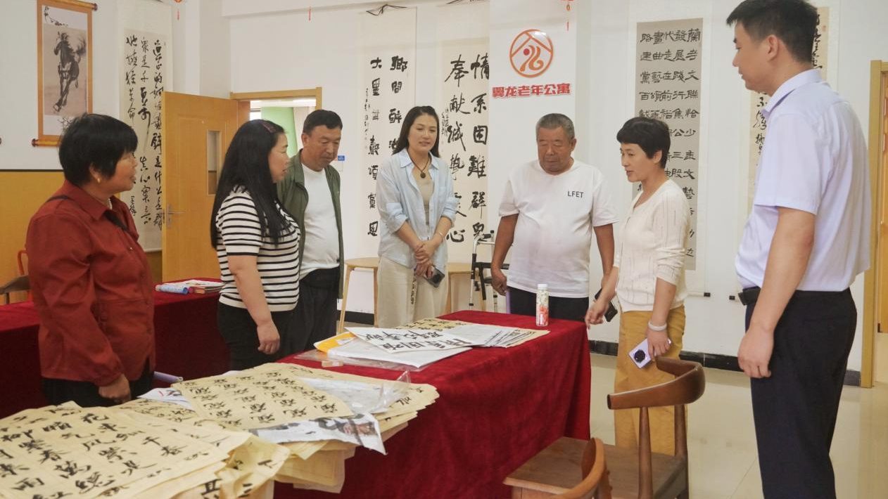 開封市蘭考縣臺辦開展“關愛夕陽紅 情暖桑榆心”志願服務活動