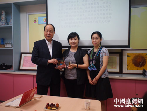 臺灣海基會董事長林中森到杭州參訪 臺灣海基會董事長林中森到杭州參訪