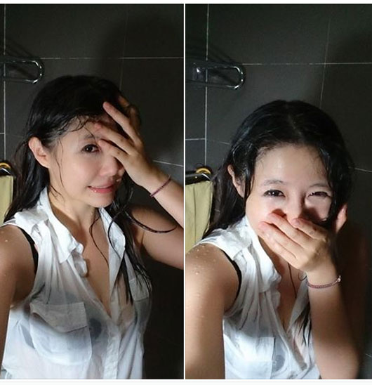 楊伊湄淋冰水半透明濕身照 網民直呼睡不著 楊伊湄淋冰水半透明濕身照 網民直呼睡不著