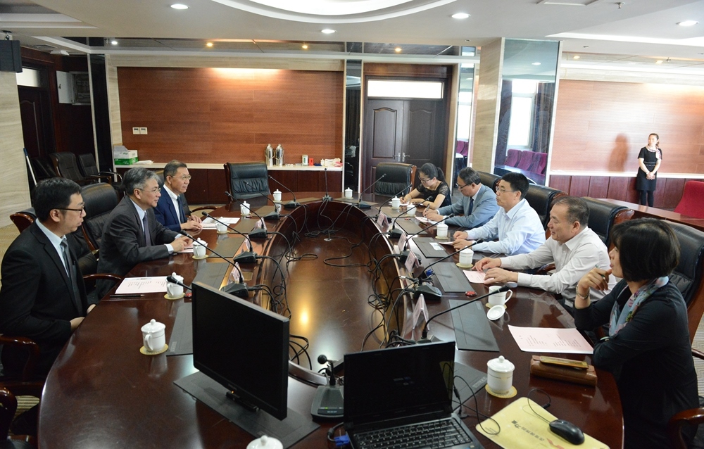 臺灣朝陽科技大學校長鄭道明到山東商業職業技術學院交流訪問 臺灣朝陽科技大學校長鄭道明到山東商業職業技術學院交流訪問