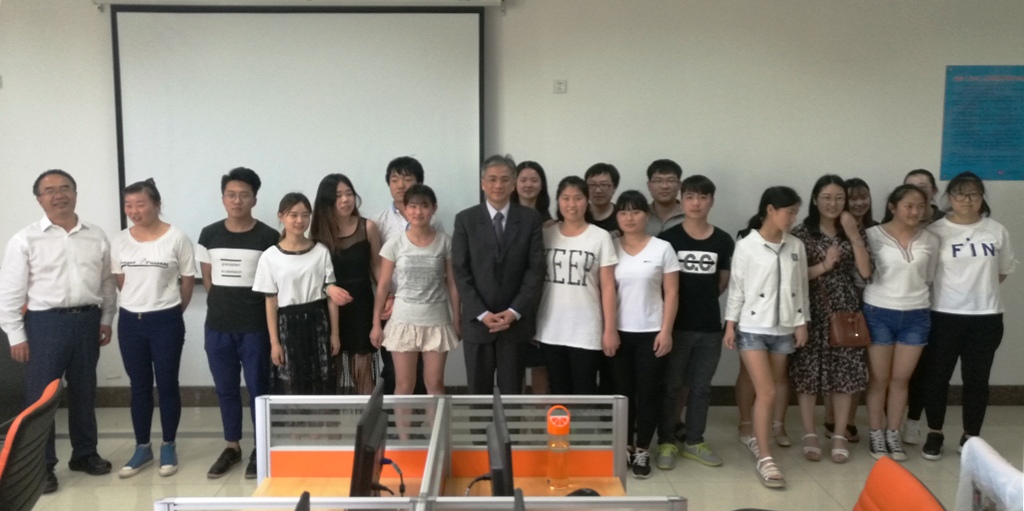 臺灣朝陽科技大學鄭道明校長訪問山東英才學院 臺灣朝陽科技大學鄭道明校長訪問山東英才學院