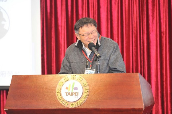 柯文哲出席市政會議後記者會 柯文哲出席市政會議後記者會