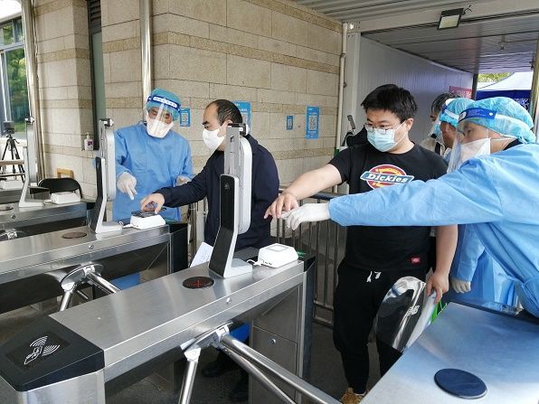 上海市同濟醫院已于4月底全面恢復診療工作(央廣網發 受訪者供圖)