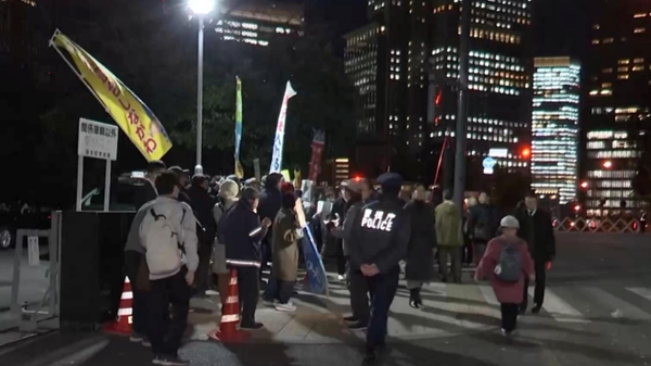 日本民眾再集會 要求高市立即撤回涉臺錯誤言論 日本民眾再集會 要求高市立即撤回涉臺錯誤言論