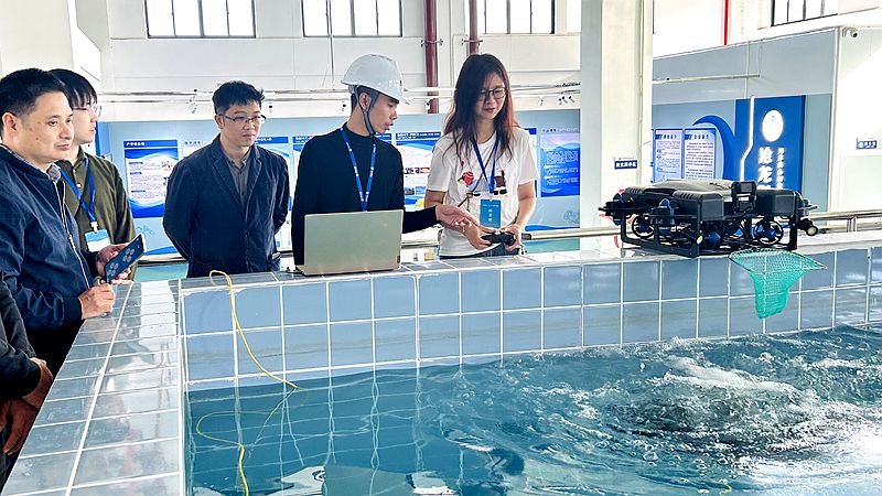 臺灣青年在廣西欽州探尋向海經濟新機遇 臺灣青年在廣西欽州探尋向海經濟新機遇